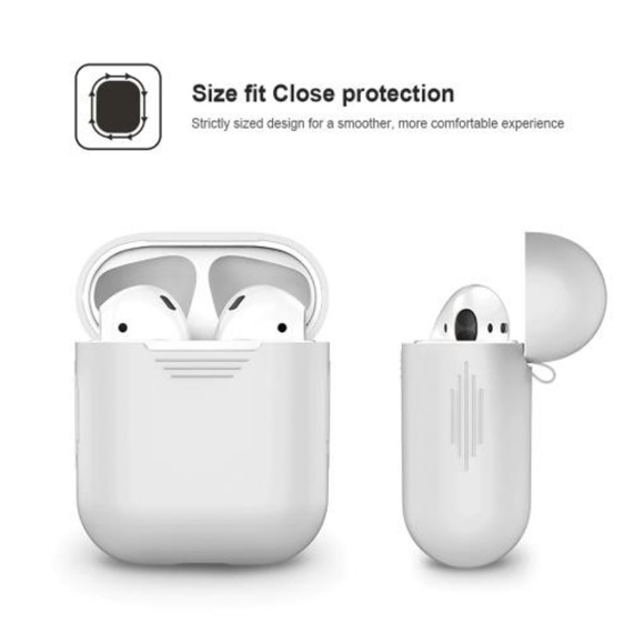 NEW Apple Airpods Protective Silicone Case - Picture 5 of 8